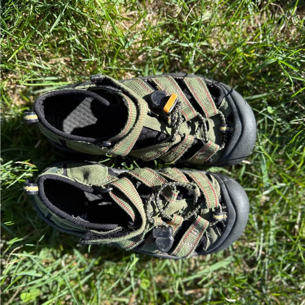 Kids Outdoor Adventure Sandals - Green